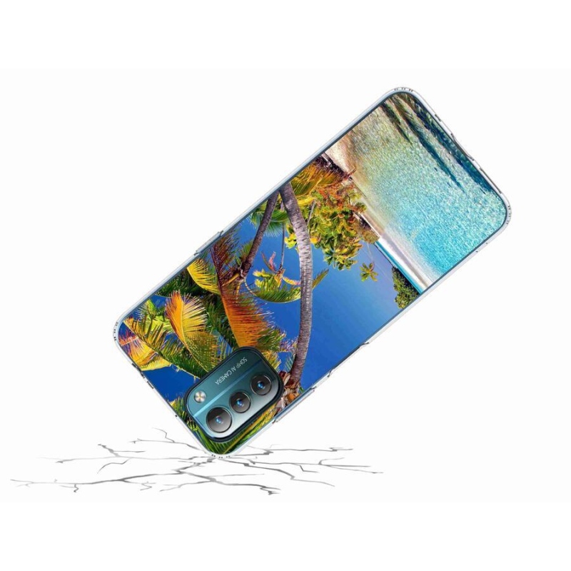 Gél tok mmCase mobiltelefonhoz Nokia G11/G21 - tengerparti tengerpart