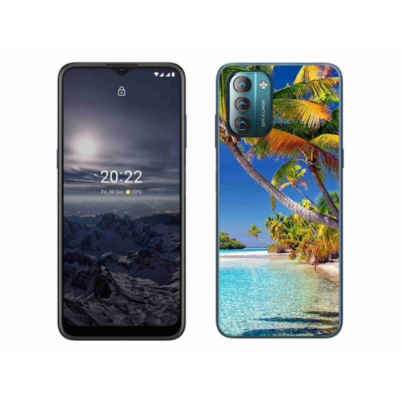 Gél tok mmCase mobiltelefonhoz Nokia G11/G21 - tengerparti tengerpart