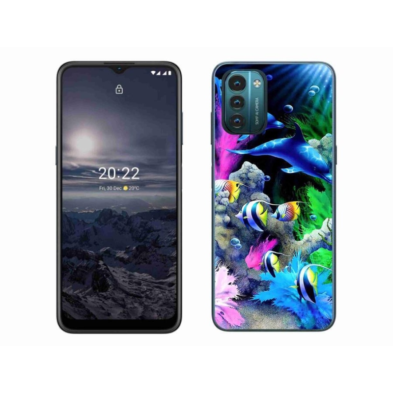 Gél tok mmCase a Nokia G11/G21 készülékhez - tengeri világ