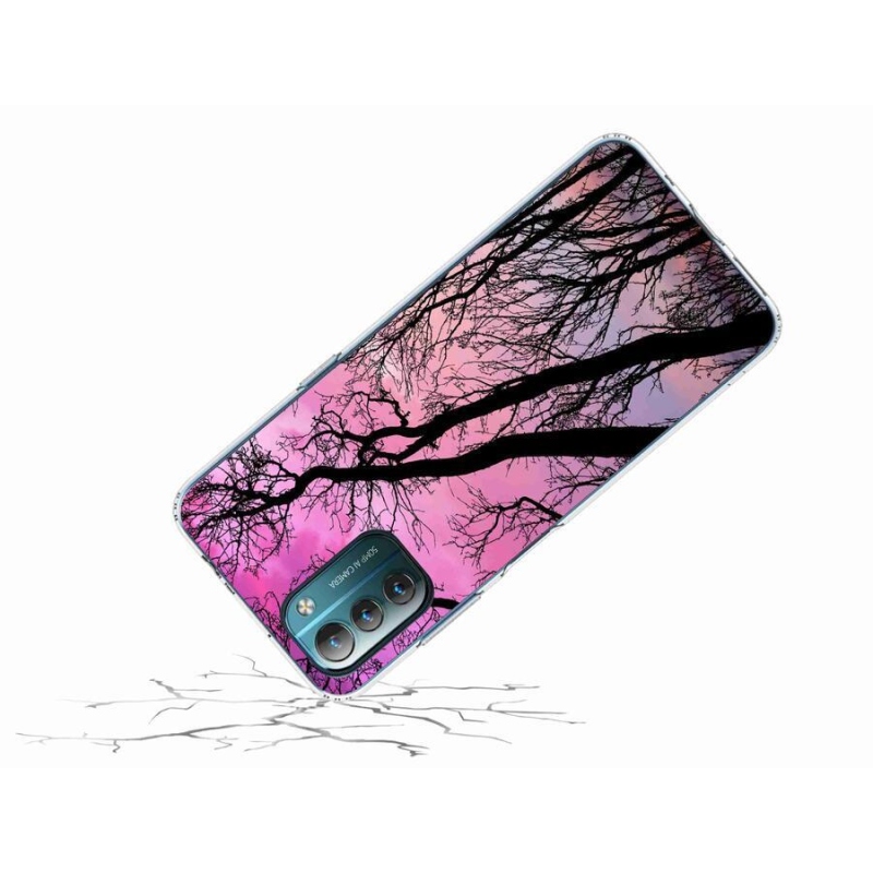 Gél tok mmCase mobiltelefonhoz Nokia G11/G21 - kidőlt fák