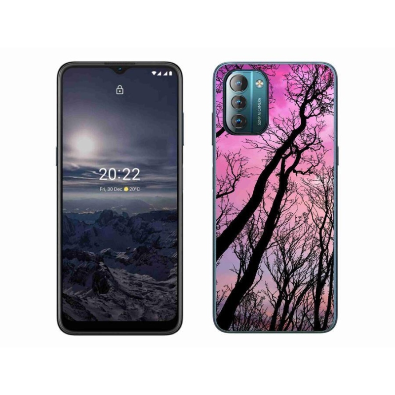 Gél tok mmCase mobiltelefonhoz Nokia G11/G21 - kidőlt fák