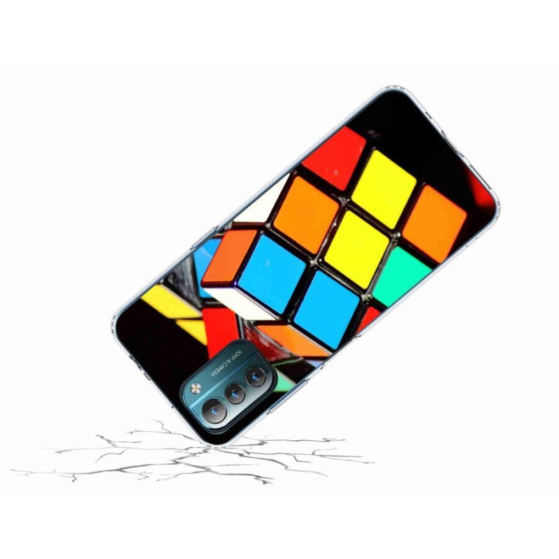 Gél tok mmCase mobiltelefonhoz Nokia G11/G21 - Rubik-kocka