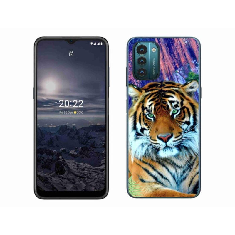 Gél tok mmCase mobiltelefonhoz Nokia G11/G21 - tigris