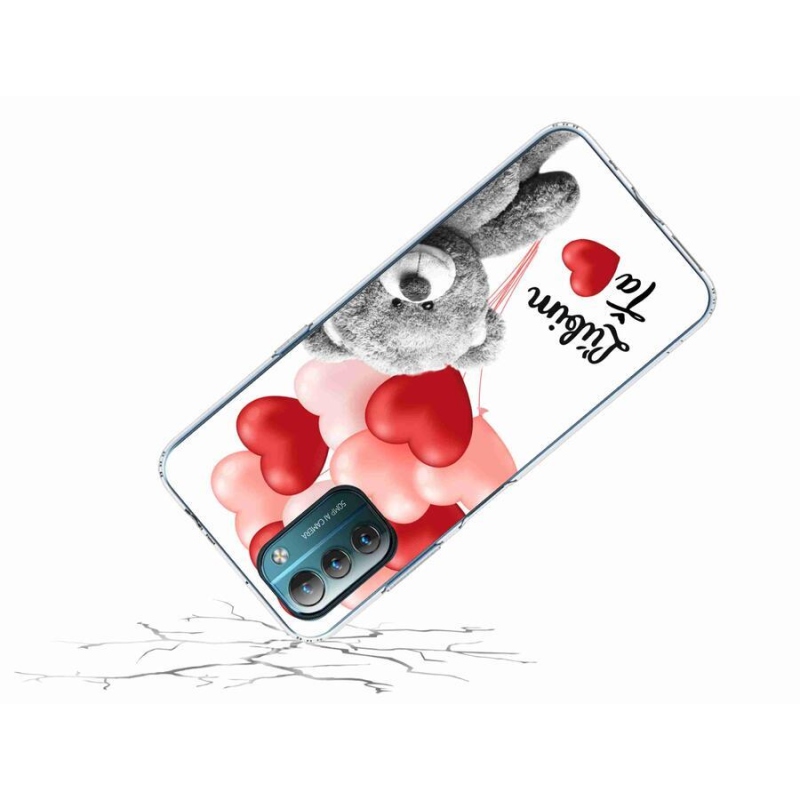 Gél tok mmCase mobiltelefonhoz Nokia G11/G21 - I love you en