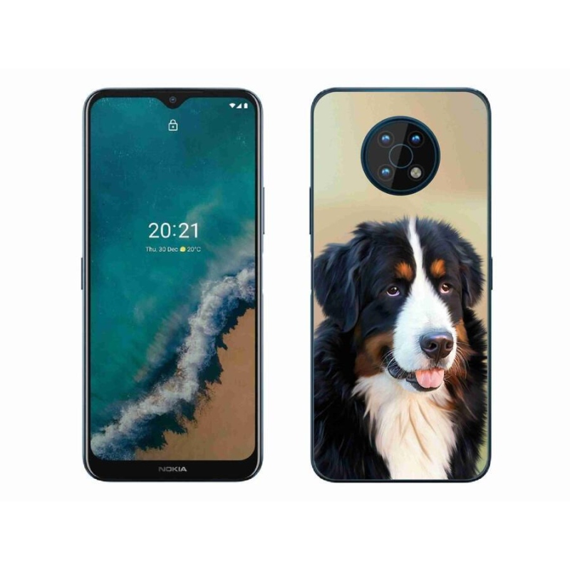 Gél tok mmCase mobiltelefonhoz Nokia G50 - Berni hegyi kutya