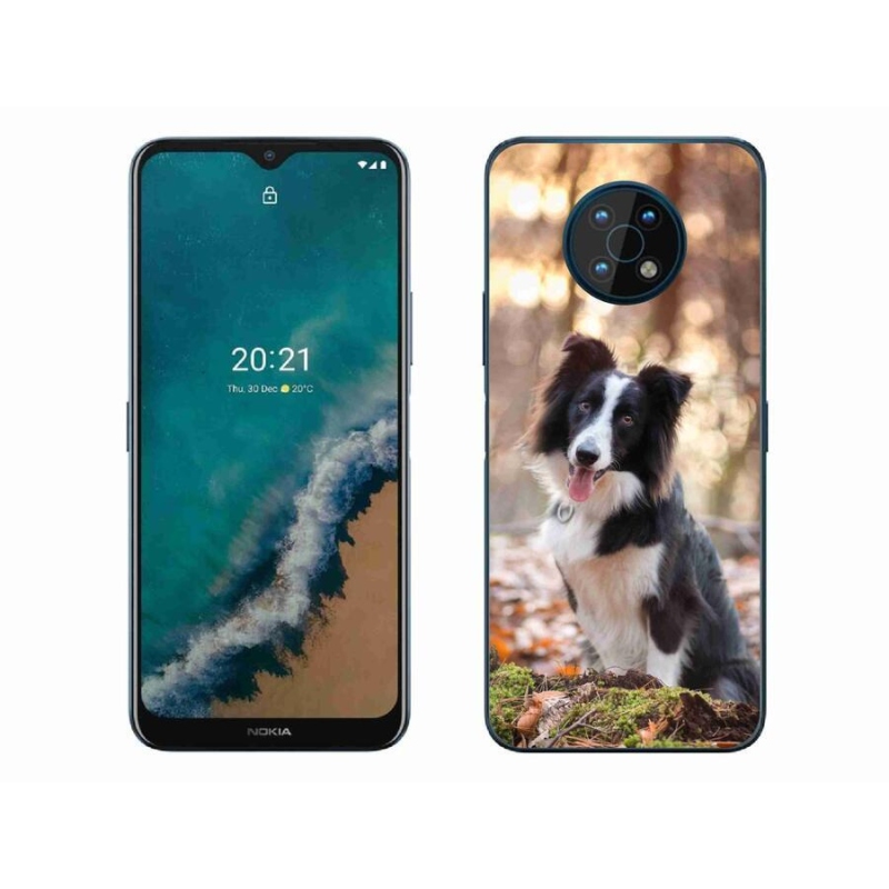 Gél tok mmCase mobiltelefonhoz Nokia G50 - border colie 1