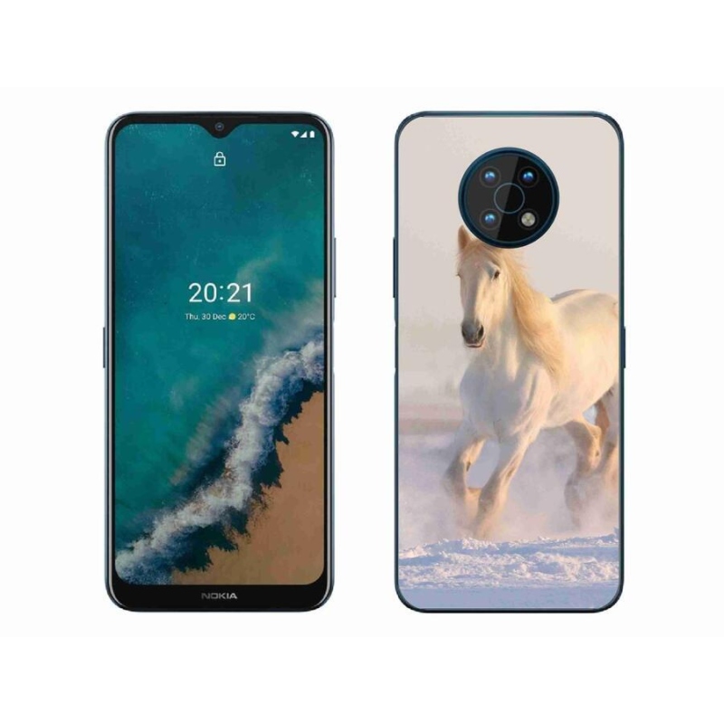 Gél tok mmCase a Nokia G50 mobilhoz - ló a hóban