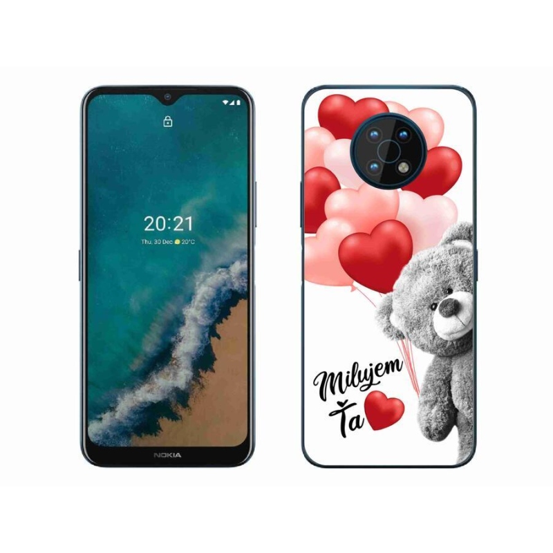 Gél tok mmCase mobiltelefonhoz Nokia G50 - I love you en