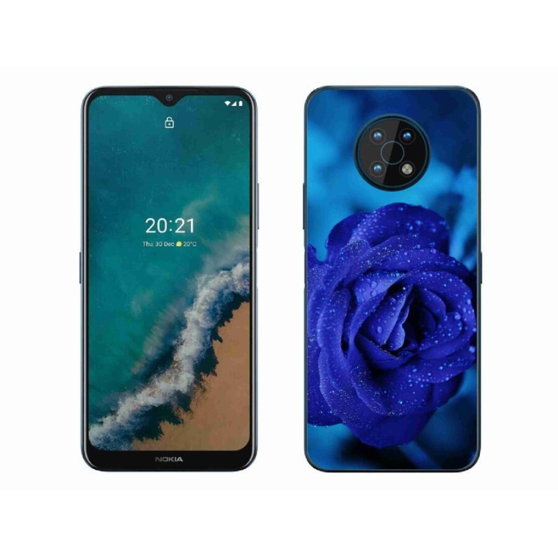 Gél tok mmCase a Nokia G50 készülékhez - kék rózsa