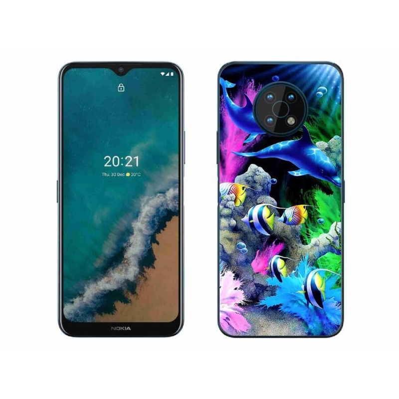 Gél tok mmCase mobiltelefonhoz Nokia G50 - tengeri világ