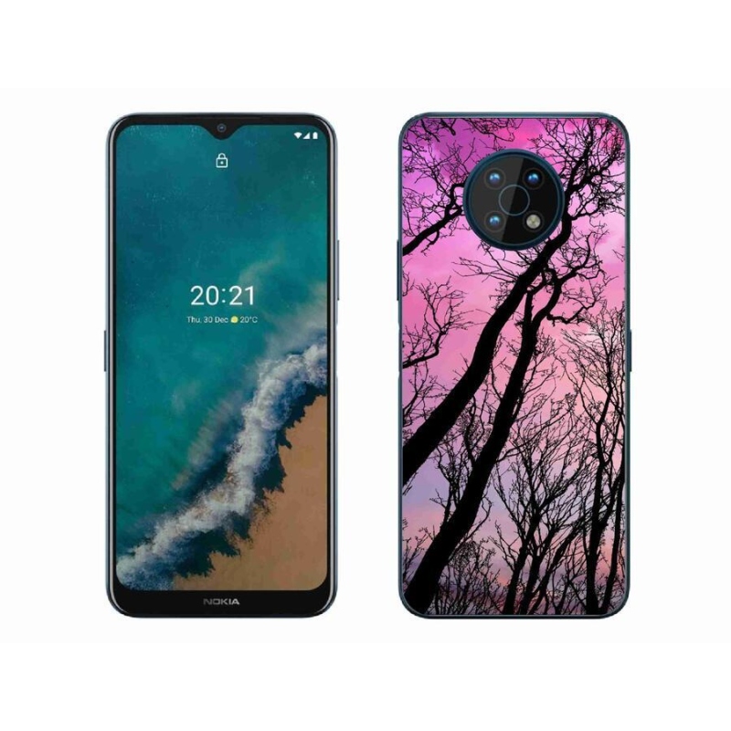 Gél tok mmCase mobiltelefonhoz Nokia G50 - kidőlt fák