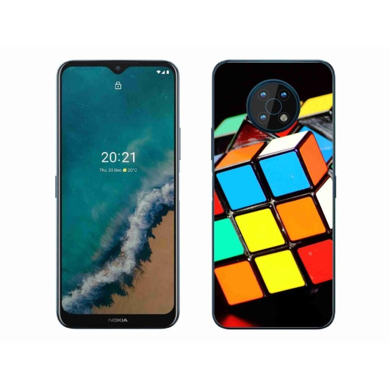 Gél tok mmCase mobiltelefonhoz Nokia G50 - Rubik-kocka
