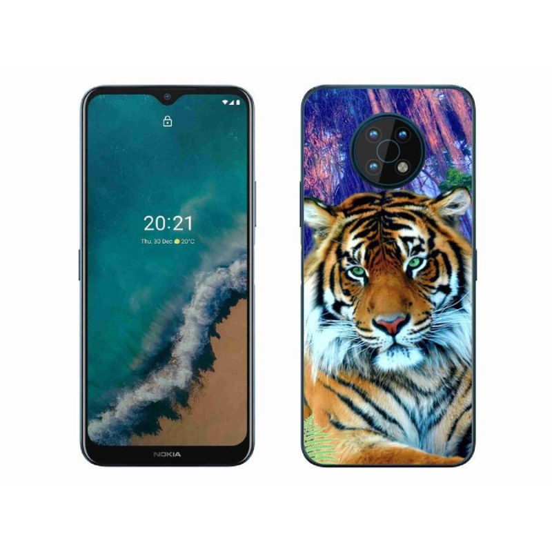 Gél tok mmCase mobiltelefonhoz Nokia G50 - tigris