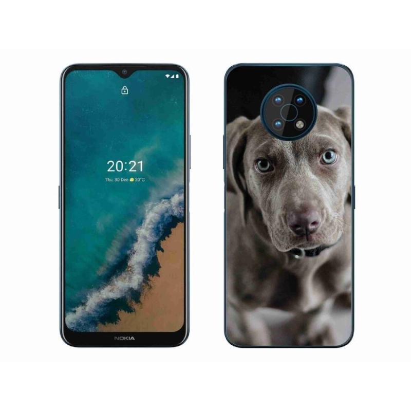 Gélhüvely mmCase a Nokia G50 mobiltelefonhoz - výmarský ohař