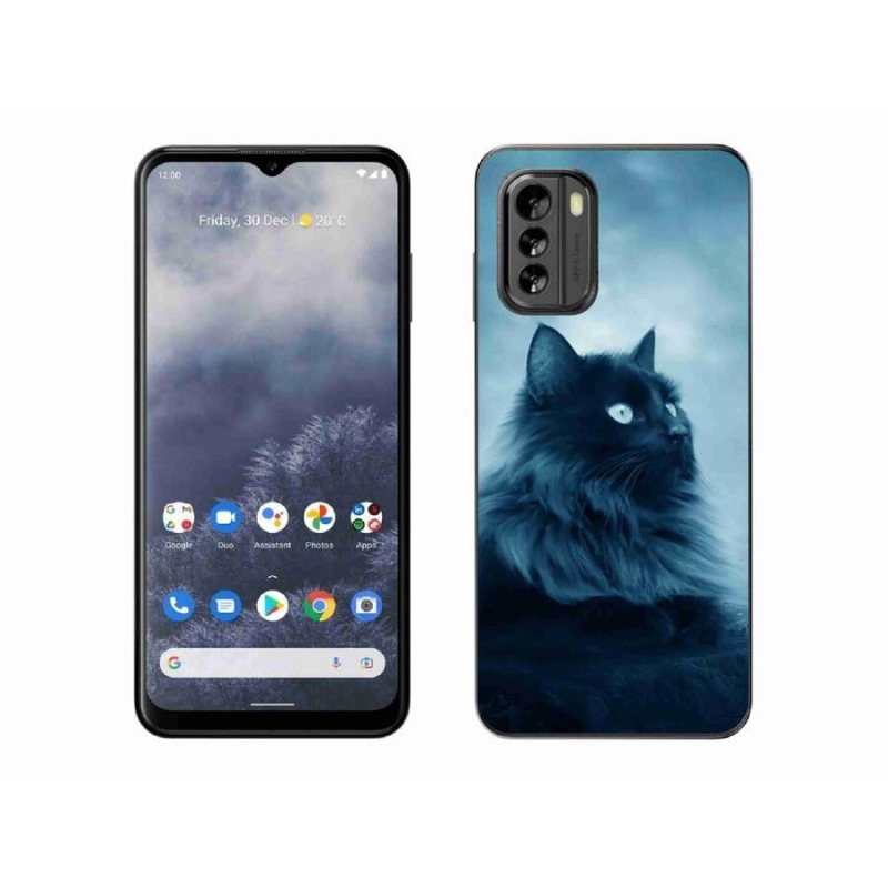 Gél tok mmCase a Nokia G60 5G készülékhez - fekete cat 1