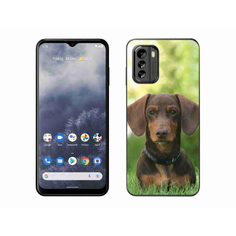 Gél tok mmCase a Nokia G60 5G készülékhez - barna tacskó