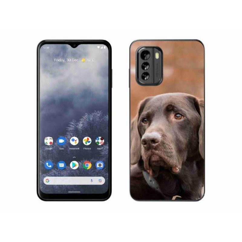 Zselés tok mmCase a Nokia G60 5G készülékhez - barna labrador színű