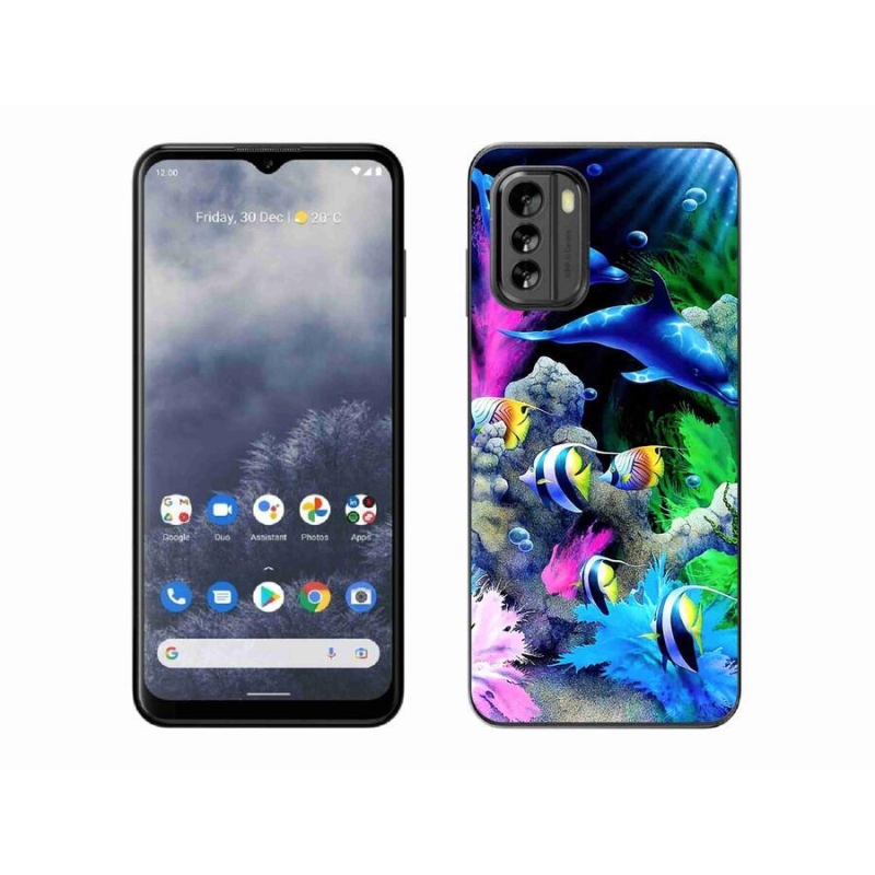 Gél tok mmCase a Nokia G60 5G készülékhez - tengeri világ