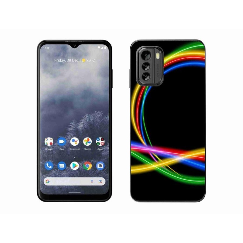 Gél tok mmCase a Nokia G60 5G készülékhez - neon körök
