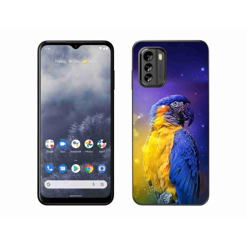Gél tok mmCase a Nokia G60 5G készülékhez - papagáj ara 1