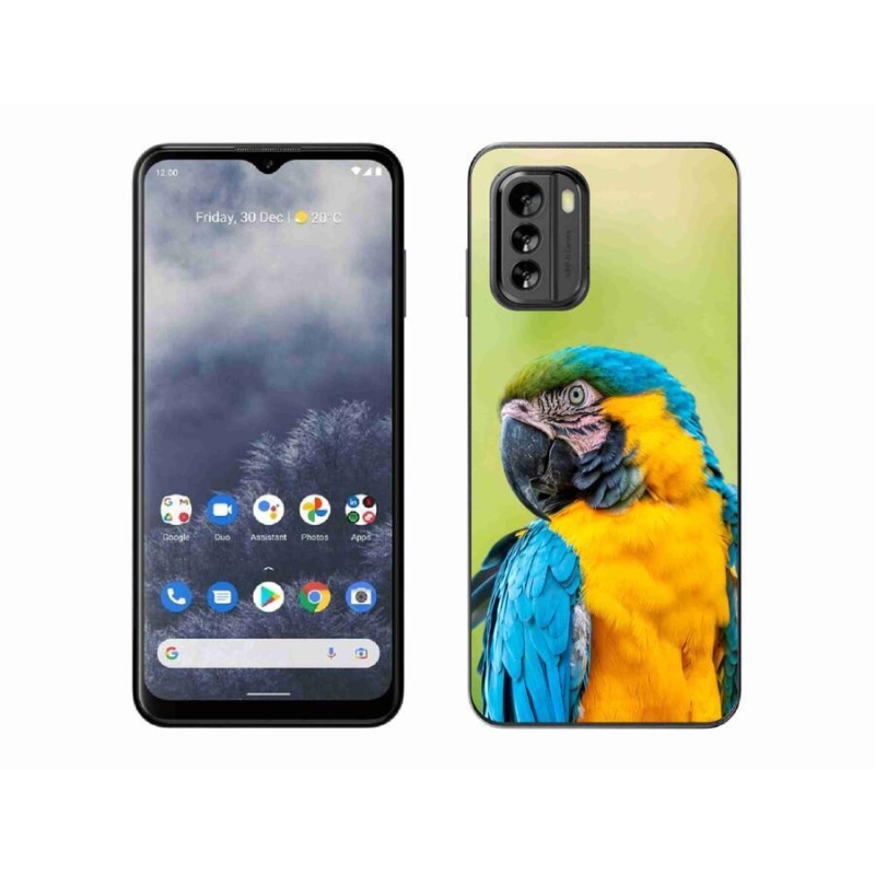 Gél tok mmCase a Nokia G60 5G készülékhez - papagáj ara 2