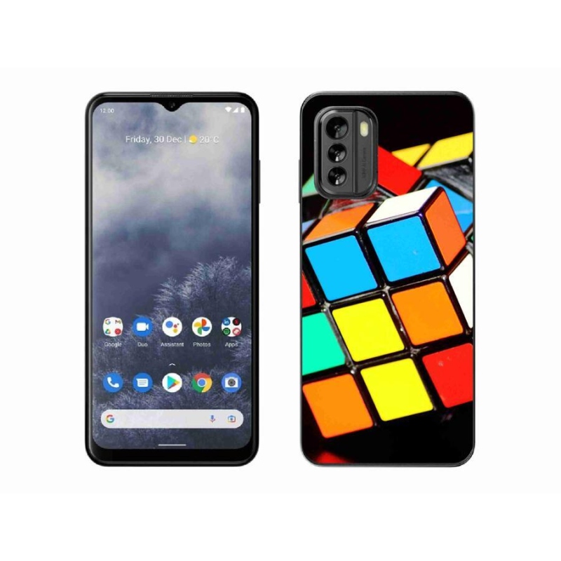 Gél tok mmCase a Nokia G60 5G készülékhez - Rubik-kocka