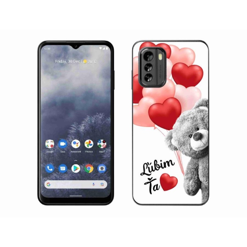 Gél tok mmCase mobiltelefonhoz Nokia G60 5G - I love you en
