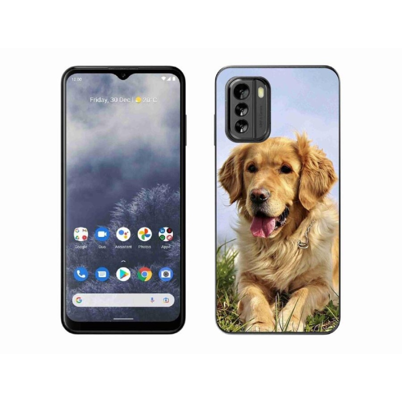 Gél tok mmCase mobiltelefonhoz Nokia G60 5G - arany retriever