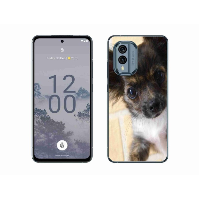 Gél tok mmCase mobiltelefonhoz Nokia X30 5G - chihuahua 2