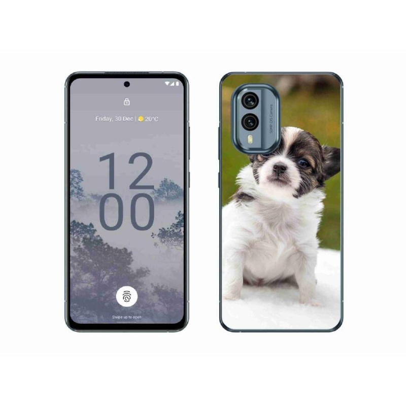 Gél tok mmCase mobiltelefonhoz Nokia X30 5G - chihuahua 4