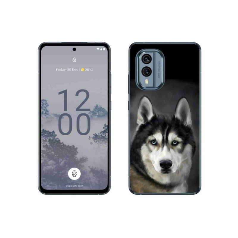 Gél tok mmCase mobiltelefonhoz Nokia X30 5G - husky