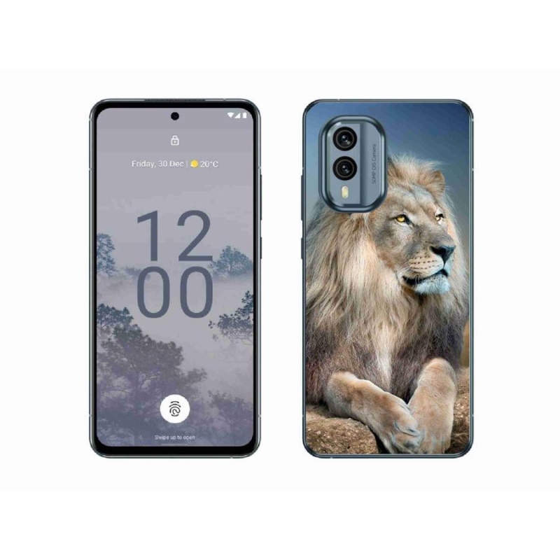 Gél tok mmCase a Nokia X30 5G készülékhez - Lion 1