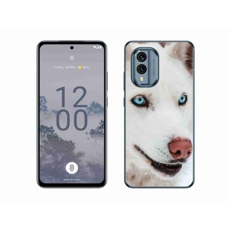 Gél tok mmCase a Nokia X30 5G készülékhez - kutyaszemmel nézve