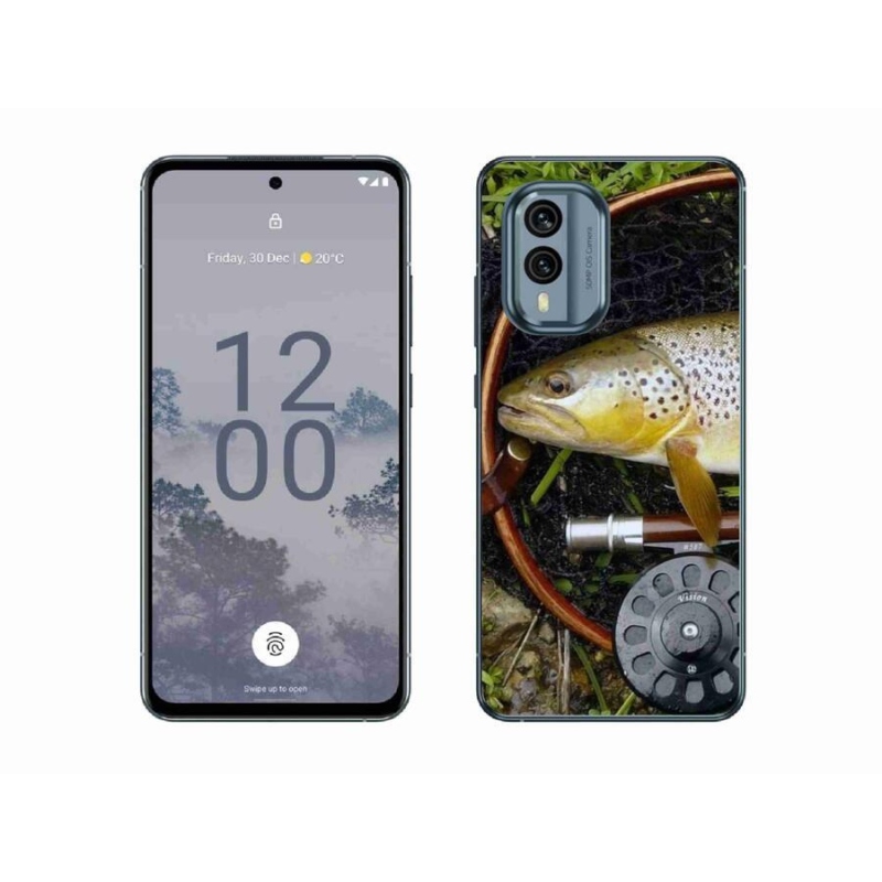Gél tok mmCase a Nokia X30 5G készülékhez - 2. pisztráng