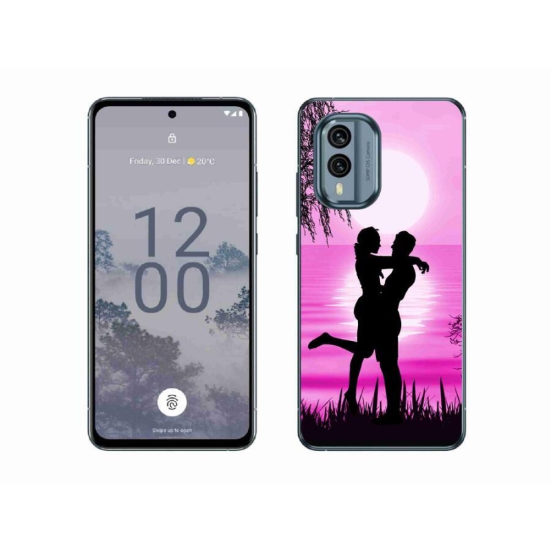 Gél tok mmCase a Nokia X30 5G készülékhez - naplemente