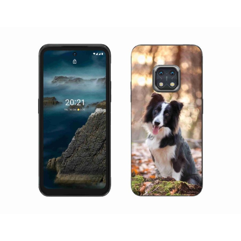 Gél tok mmCase mobiltelefonhoz Nokia XR20 - border colie 1