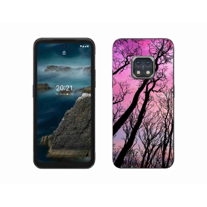 Gél tok mmCase mobiltelefonhoz Nokia XR20 - kidőlt fák