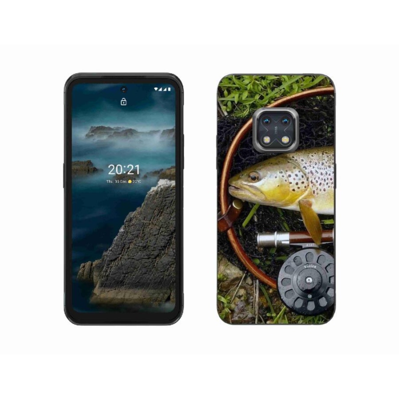 Gél tok mmCase mobiltelefonhoz Nokia XR20 - pisztráng 2