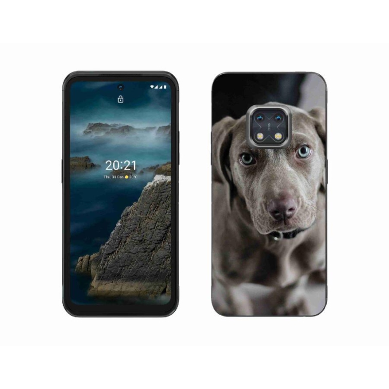 Gélhüvely mmCase a Nokia XR20 mobiltelefonhoz - výmarský ohař