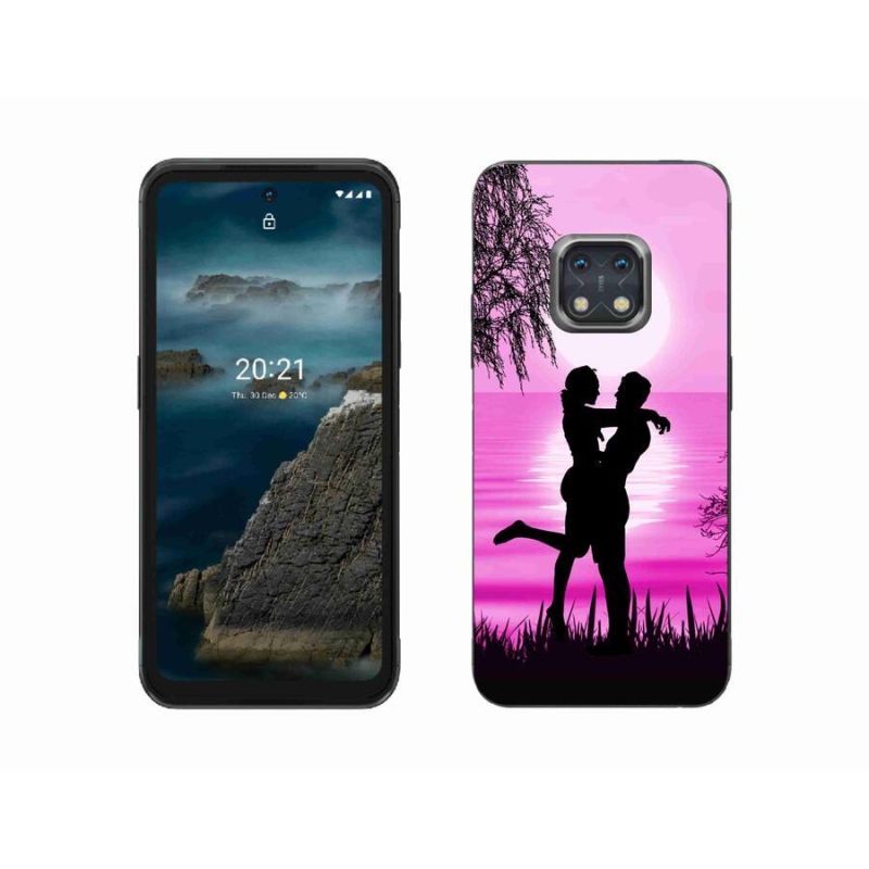 Gél tok mmCase a Nokia XR20 készülékhez - naplemente