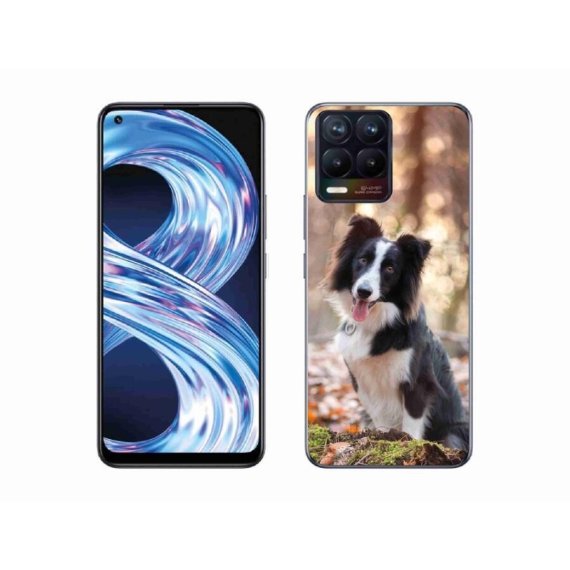 Gél tok mmCase a Realme 8 4G-hez - border colie 1