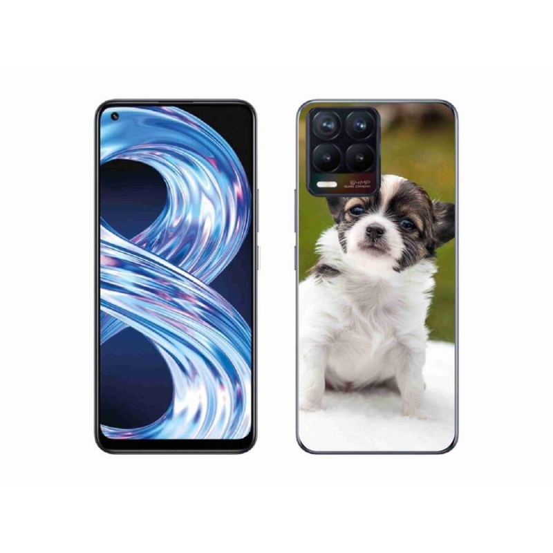 Gél tok mmCase mobilhoz Realme 8 4G - chihuahua 4