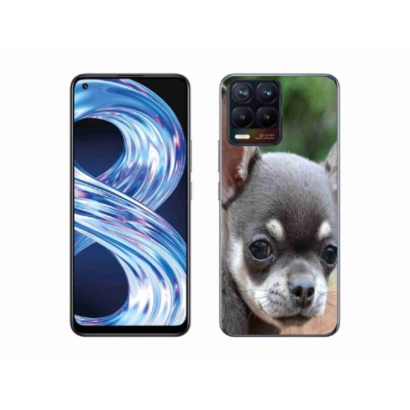 Gél tok mmCase mobilhoz Realme 8 4G - chihuahua