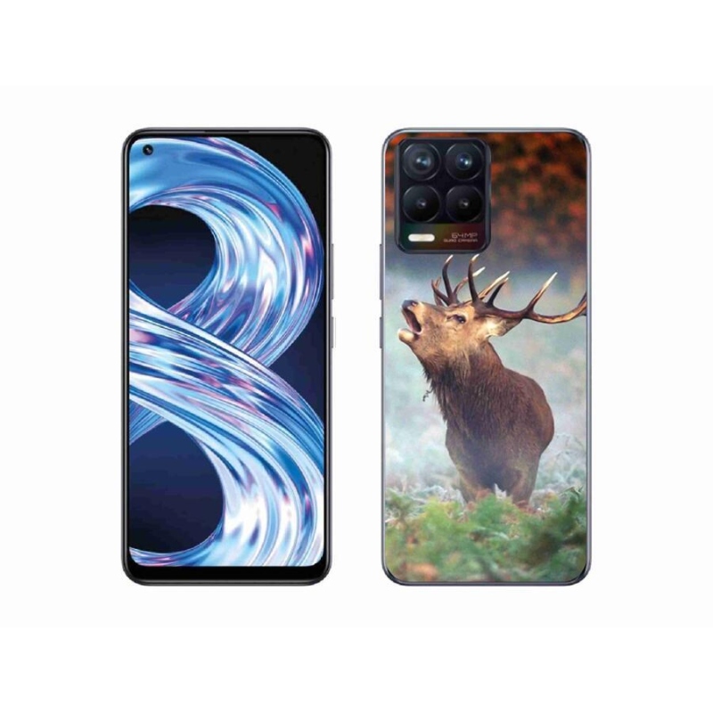 Gél tok mmCase a Realme 8 4G készülékhez - szarvas 2
