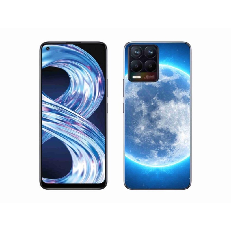 Gél tok mmCase a Realme 8 4G-hez - földgolyó