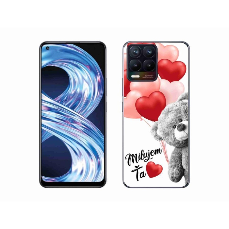 Gél tok mmCase a Realme 8 Pro-hoz - I love you