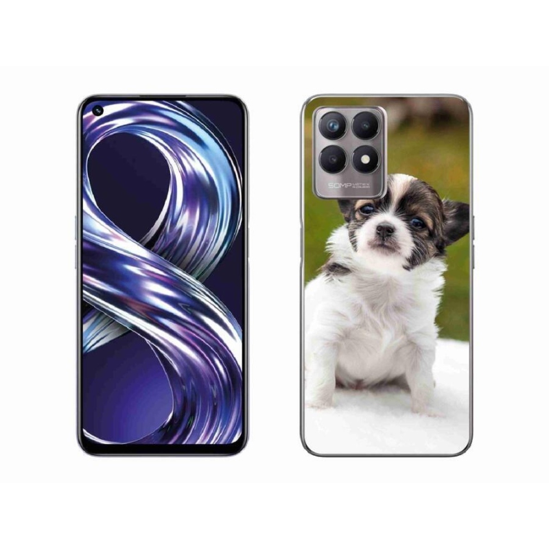 Gél tok mmCase mobilhoz Realme 8i - chihuahua 4