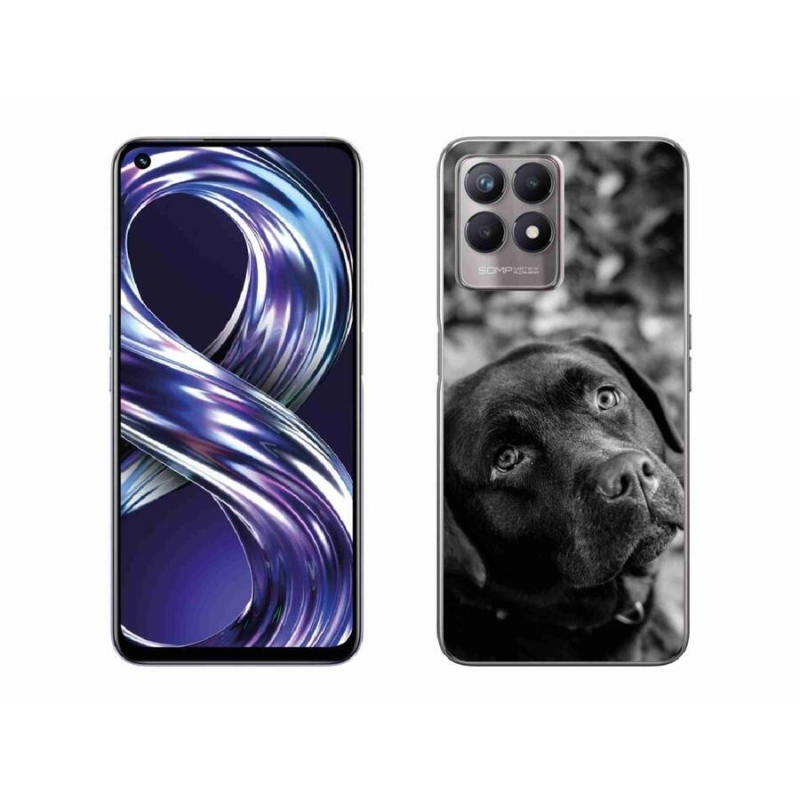 Gél tok mmCase mobilhoz Realme 8i - labrador