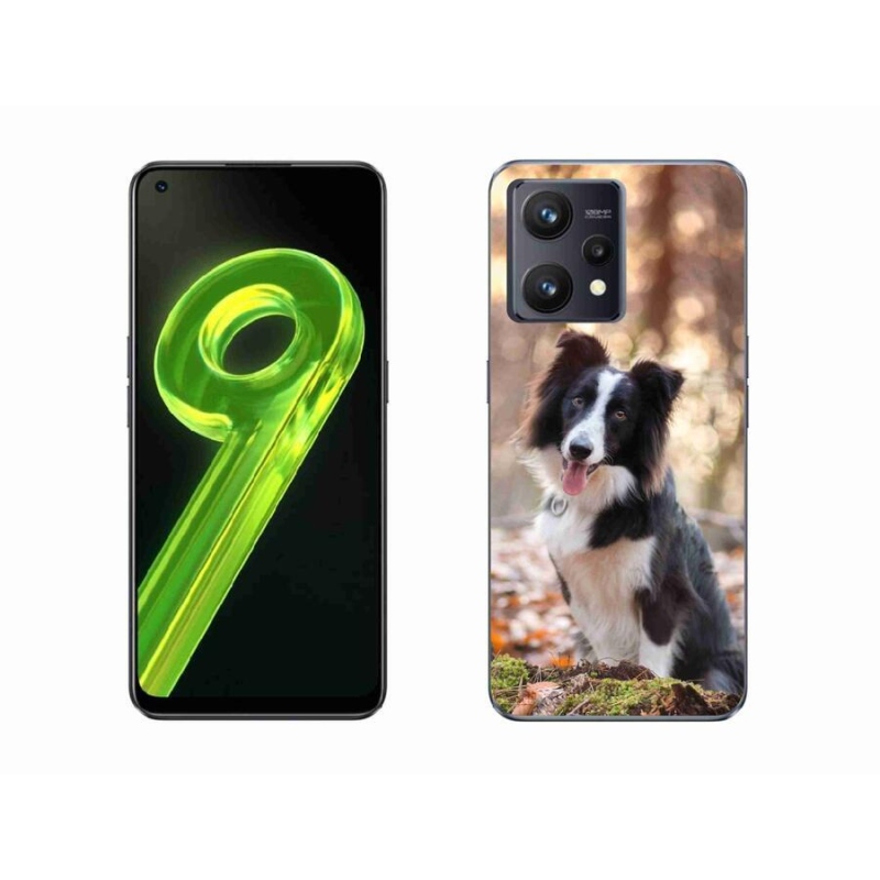 Gél tok mmCase mobilhoz Realme 9 4G - border colie 1
