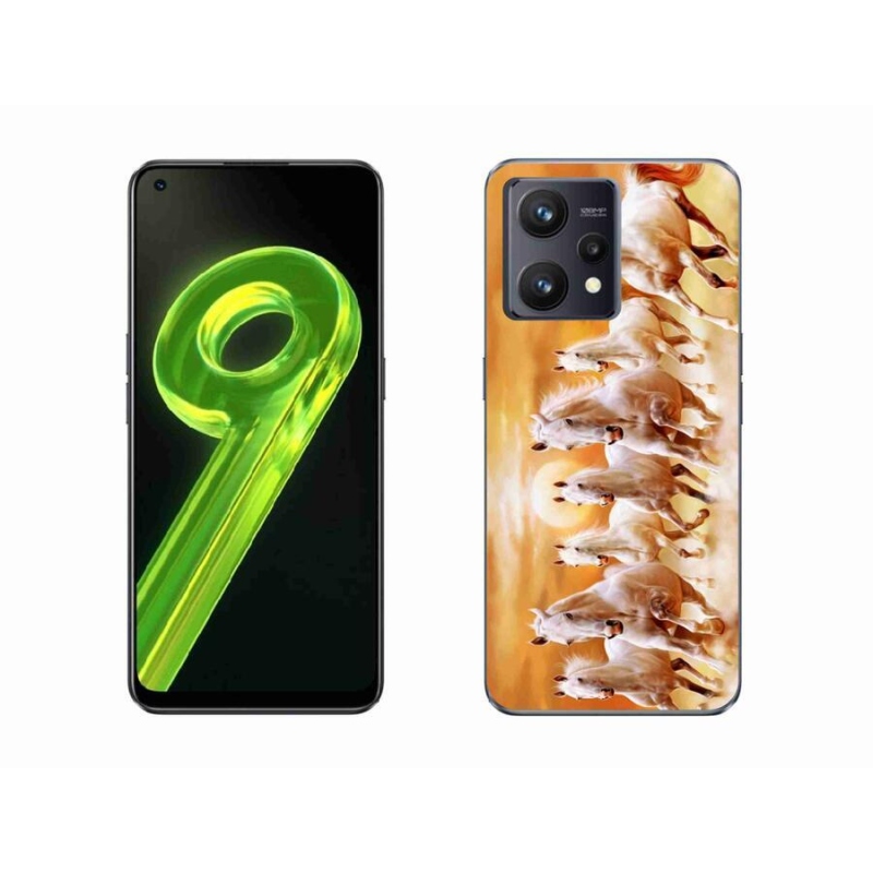 Gél tok mmCase mobilhoz Realme 9 4G - lovak 2